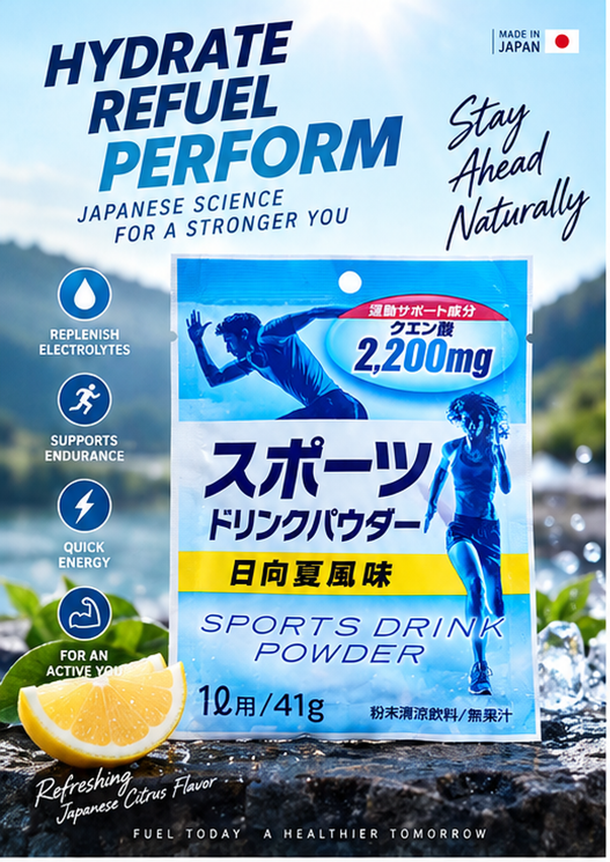 Ako Kasei Sports Drink Powder | Ion Replenishment Powder