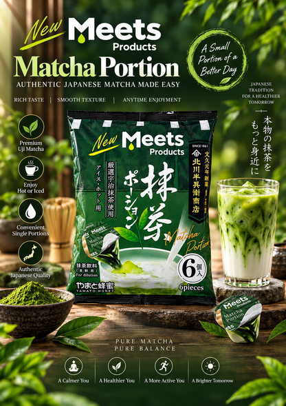 Meets Matcha Portion Cup | Authentic Japanese Matcha