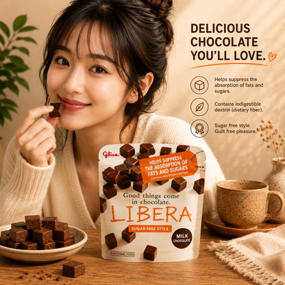 Glico LIBERA Chocolate | Chocolate for Gut- health